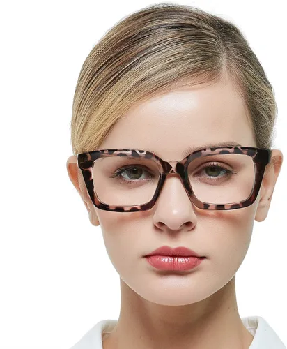 Miniatura 3 de MARE AZZURO Gafas de lectura para mujeres, lector elegante, lentes duraderos 0 1.0 1.25 1.5 1.75 2.0 2.25 2.5 2.75 3.0 3.5 4.0 5.0 6.0 (Demi, 200)