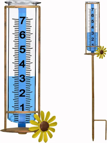 Miniatura 10 de JMBay - Tubo de repuesto de plástico de 7 pulgadas para pluviómetro, a prueba de congelación y grietas, tubo de repuesto de plástico para jardín