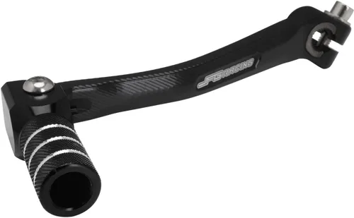 Miniatura 2 de JFG RACING Palanca de cambios plegable para motocicleta + estriberas para moto de cross CNC universal para 50cc - 125cc CRF CR XR RM KX KLX YZ TTR