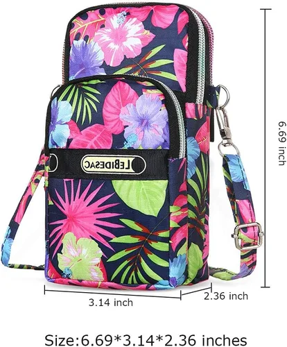 Miniatura 3 de Brazalete deportivo para correr al aire libre, a prueba de sudor, con bolsa para el brazo, correa para el hombro, cartera cruzada, bolsa casual