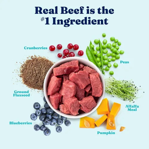 Miniatura 3 de Solid Gold Alimento húmedo para perros con alto contenido de proteínas, ladrando en la luna, sin granos con carne de res real, lata de 6