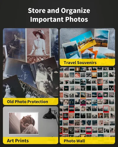 Miniatura 6 de Toploader de 5 x 7 – Protectores de fotos rígidos transparentes para tus recuerdos preciosos – Fundas de plástico duro duraderas, paquete de 25