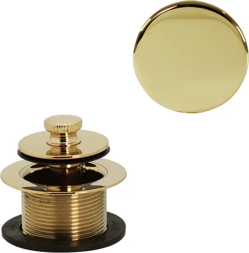 Miniatura 15 de Westbrass Twist & Close D94H-62 - Juego de molduras de bañera con placa frontal flotante de desbordamiento, negro mate, D94H-62 Mate negro