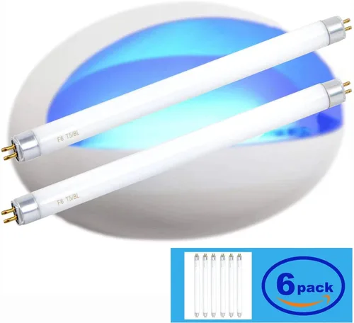 Miniatura 7 de Celiwace Paquete de 6 bombillas de repuesto UVA-BL T5 6W 32050 F6T5/BL Tubo de luz fluorescente de 6 vatios para DynaTrap DT2000XL, DT2000XLP