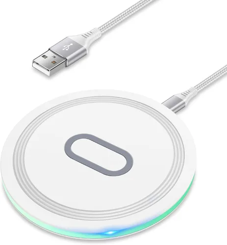 Miniatura 9 de Cargador inalámbrico Google de 15 W, almohadilla de carga rápida para Google Pixel 10 9A 9 Pro XL Fold 8 7 6 Pro 8A 7A, Samsung Galaxy S25 S24 Ultra