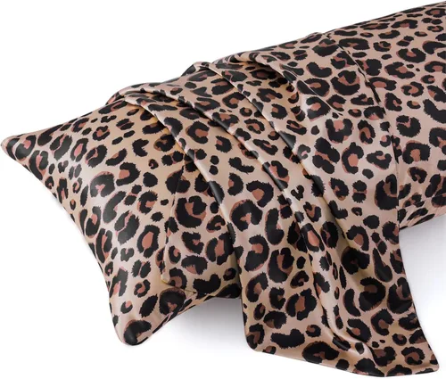 Miniatura 45 de MR&HM - Funda de almohada de satén 16- verde floral