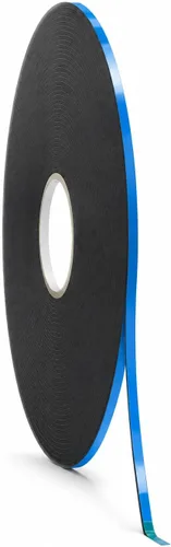 Miniatura 12 de WOD Cinta de montaje de espuma de doble cara, 1/8 pulgadas de grosor x 1/2 pulgada x 75 pies. Resistente a la intemperie para rellenar huecos, Negro