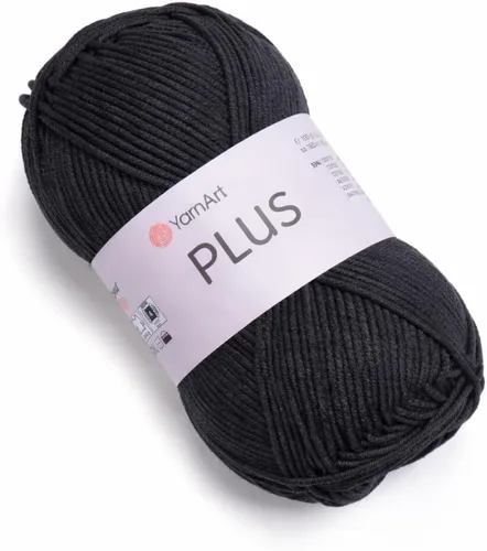 Miniatura 10 de YarnArt Jeans Plus - Hilo de mezcla de algodón suave, 100g (3.5 onzas), 160m (174 yardas), 55% algodón, 45% acrílico, grosor medio #4, ideal