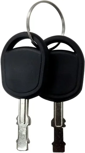 Miniatura 2 de 532163968 532175566 Interruptor de encendido Interruptor de llave de encendido ABS con llave de repuesto para John Deere 115, 125, 135, 145, 155C