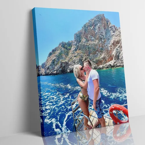 Miniatura 2 de Chexin Impresiones en lienzo personalizadas con tus fotos, marco, carteles, arte de pared para estética, sala de estar, boda, bebé, mascota, imagen