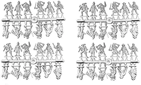 Miniatura 5 de Mars Figures 72070-1/72 Kit de modelado de plástico a escala Zombie Pirates, kit
