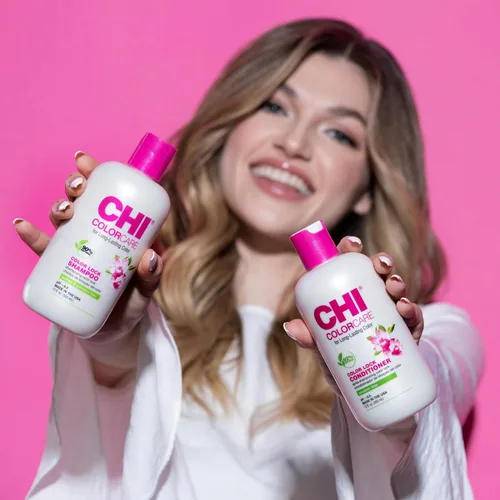 Miniatura 5 de CHI ColorCare - Acondicionador de bloqueo de color, bloquea el color y repone la humedad para cabello teñido sin sulfatos, parabenos y crueldad, 12