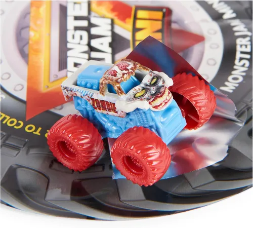 Miniatura 3 de Monster Jam, Paquete de 12 camiones coleccionables mini misteriosos oficiales de Monster Jam, escala 1:87, gran regalo para fiestas de cumpleaños