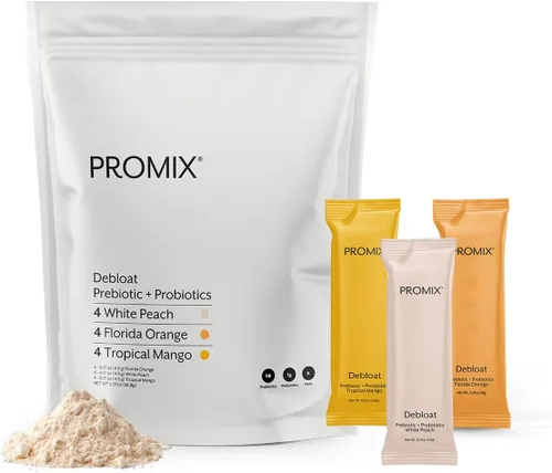 Miniatura 12 de ProMix Nutrition - Prebióticos y probióticos para desinflamar con baobab - Rico en vitamina C, alivio de la hinchazón, apoyo inmune - Sabor a