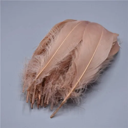 Miniatura 15 de Nature Peppermint Goose Feathers Crafts Plumes Jewelry Clothing Accessories Wedding Decoration Feather Purple 20 Pcs
