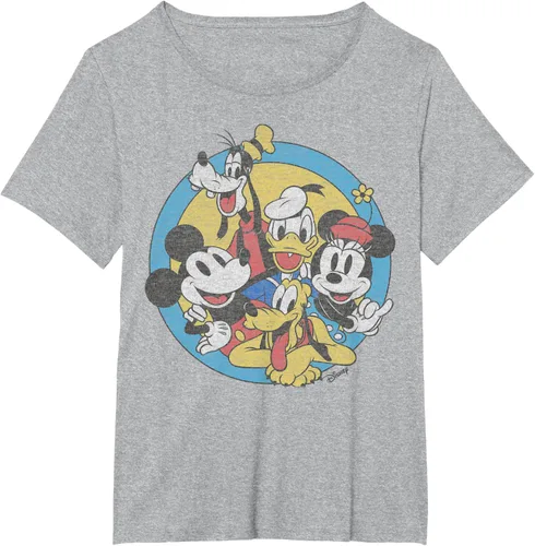 Miniatura 19 de Disney Camiseta retro de Mickey and Friends Group Shot