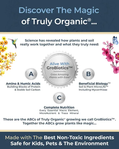 Miniatura 4 de Organic Plant Magic - Truly Organic - Batidor de alimentos solubles para plantas fáciles de usar: concentrado de fertilizante multiusos para todas