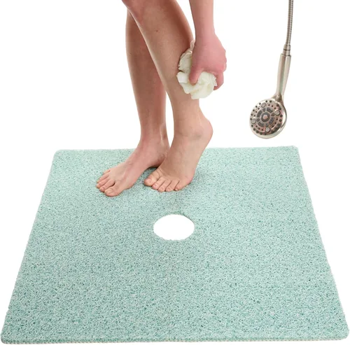 Miniatura 123 de Tapete de ducha antideslizante para bañera - Tapete de baño de lufa para baño - Tapete de baño de 40 x 16 pulgadas - Alfombra de baño antideslizante