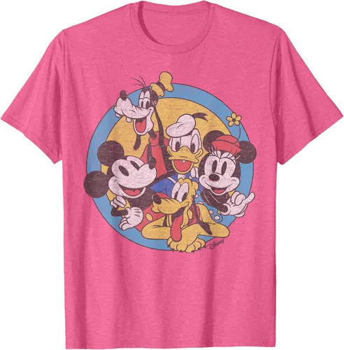 Miniatura 32 de Disney Camiseta retro de Mickey and Friends Group Shot