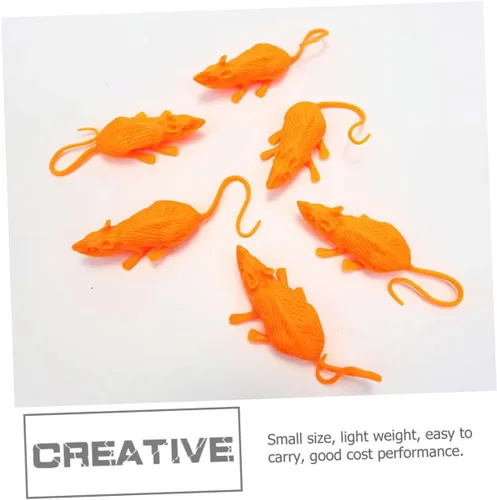 Miniatura 5 de 18Pcs Realistic Simulated Mouse Toys Halloween Decor Party Layout Props Small Lightweight PE Material for Scary Pranks and Indoor Display