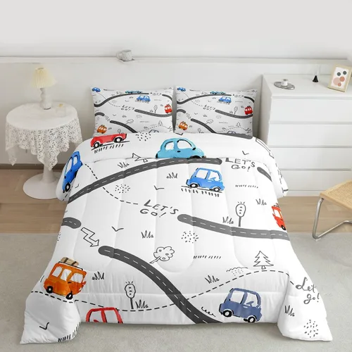 Miniatura 29 de Feelyou Juego de edredón de panda de dibujos animados para niños, edredón de animales lindos para niños y niñas, juego de ropa de cama kawaii panda