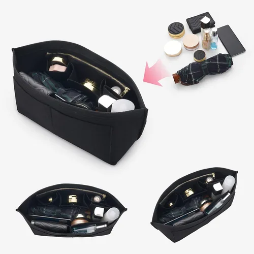 Miniatura 4 de Organizador de fieltro para bolso, organizador de bolsas adecuado para Speedy 35 Neverfull MM y organizador de base para bolsa de mano múltiples