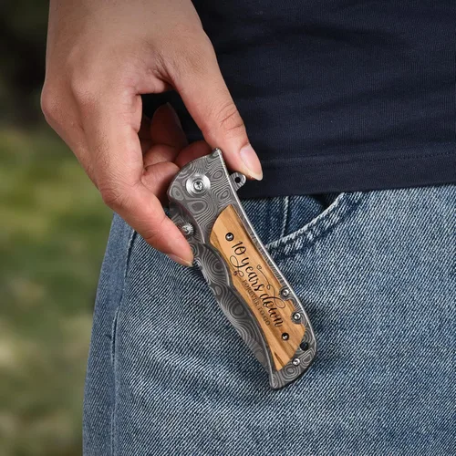 Miniatura 7 de Recuerdo de aniversario de 10 años para él, 10º aniversario de boda para hombres, décimo aniversario de aluminio de estaño para marido