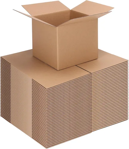 Miniatura 17 de CRUGLA Paquete de 40 cajas de envío de 8 x 6 x 4, cajas de cartón para pequeñas empresas, caja de correo corrugada a granel para embalaje
