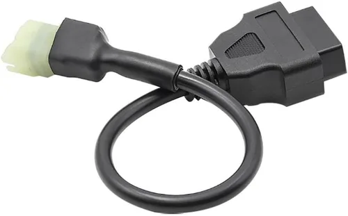 Miniatura 2 de YHNNH 4Pin To OBD2 Motorbike Diagnostic Scanner Adapter Compatible With Motorcycle ECU Systems