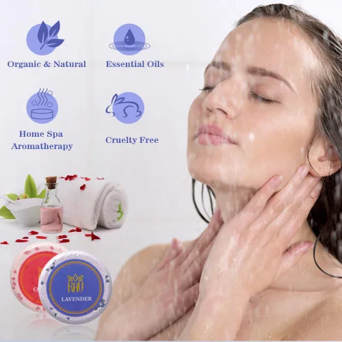 Miniatura 5 de KAV Vaporizadores de ducha de aromaterapia para mujeres y hombres – Juego de 9 bombas de ducha – Set de regalo de relleno de calcetines – Relajación