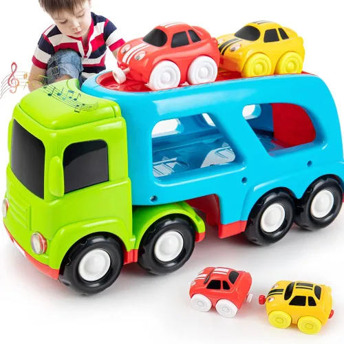 Miniatura 8 de Vehículo de juguete de ambulancia con luces y sonidos, juego de rol de rescate, juego de ambulancia, juguetes para niños de 1, 2 y 3 años, camión