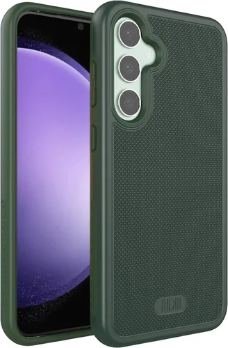 Miniatura 14 de TUDIA MergeGrip - Funda protectora para Samsung Galaxy S23 FE 2023, de doble capa, a prueba de golpes, grado militar, antideslizante, resistente