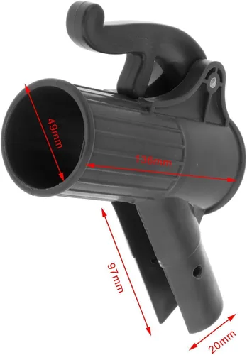 Miniatura 3 de Gazechimp Accesorios para sombrilla de patio, reparación duradera, parasoles de ocio, piezas de herramientas para cubierta lateral colgante, Mango