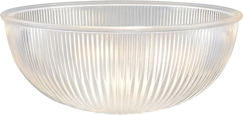 Miniatura 2 de Aspen Creative 25308-60-1, pantalla de vidrio transparente para lámpara de antorcha de enchufe de base media, lámpara colgante, accesorio de isla