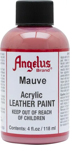 Miniatura 4 de Angelus - Pintura acrílica para cuero, 4 onzas líquidas (paquete de 1), color malva