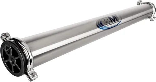 Miniatura 7 de APPLIED MEMBRANES, INC. Carcasa de membrana RO 4x40 Recipiente de presión RO de acero inoxidable para elemento de membrana RO, UF, NF, MF de 4 "x