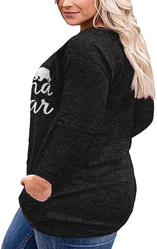 Miniatura 2 de VISLILY Camisa casual de manga larga con botones y bolsillos para mujer