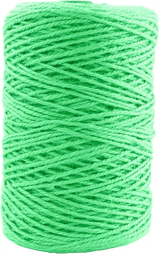 Miniatura 87 de Cuerda de yute natural, 1.5 pulgadas de diámetro, 50 pies de largo, 4 hebras, manualidades y manualidades, decoración de jardín y hogar, hamaca
