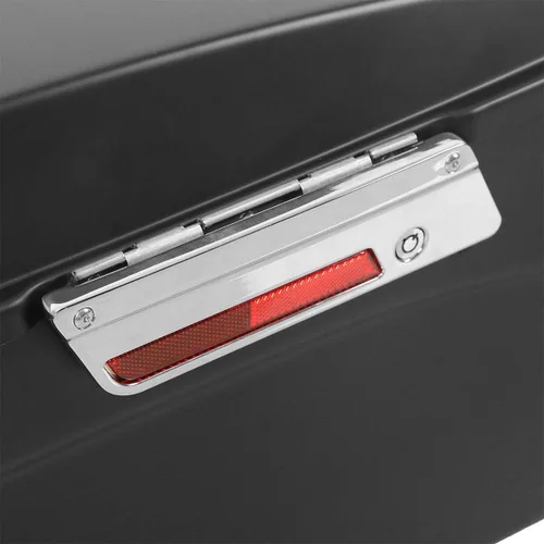 Miniatura 7 de Bolsas de sillín negras mate TCMT con cierre de tapa y forro de inserción de alfombra Compatibles con Harley Touring CVO Road Glide Road King Street