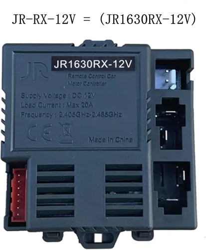 Miniatura 3 de weelye JR1630RX-12V Receptor Caja de Control Niño Ride-Ons Juguetes Coche, JR-RX-12V Controlador Placa Base para Niños Paseo Eléctrico en Piezas