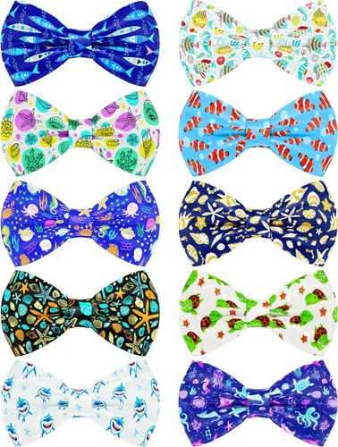 Miniatura 37 de PET SHOW Paquete de 10 corbatines de cumpleaños para perros pequeños, accesorios de collar deslizante para cachorros, gatos, mascotas, corbatines