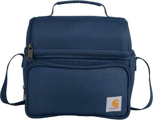 Miniatura 10 de Carhartt - Enfriador de camping, lonchera para sitio de trabajo, bolsa de almuerzo de carcasa blanda para sitios de construcción, trabajo y uso Negro