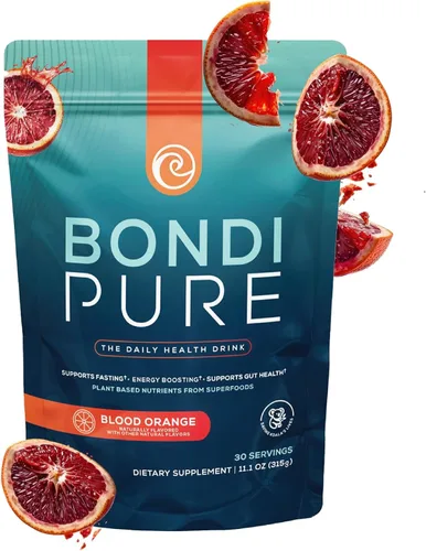 Bondi Pure - Bebida diaria de salud y desintoxicación - Promueve la salud intestinal y el apoyo energético durante una limpieza o ayuno intermitente