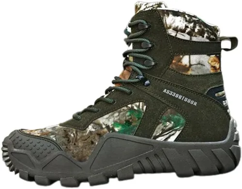 Miniatura 4 de Botas tácticas para hombre, botas militares, botas duraderas, botas de senderismo, botas de combate, botas ligeras, botas de trabajo