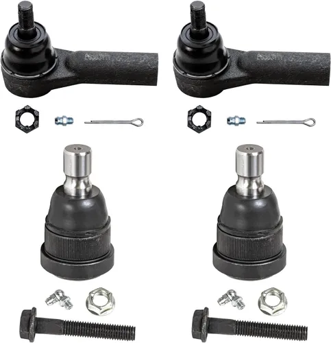 Miniatura 63 de Detroit Axle – Kit de suspensión delantera para Hyundai 2013-2018 Santa Fe 2 enlaces de barra de estabilizador 4 varillas de amarre interiores