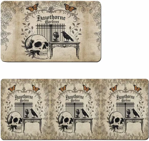 Tapete de baño de Halloween para bañera, antideslizante, de secado rápido y absorbente, de tierra de diatomeas, fregadero de ducha, tapete lavable