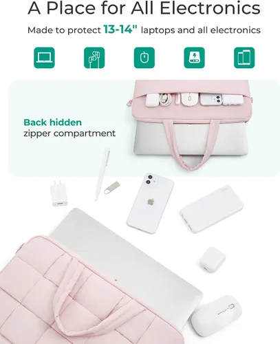 Miniatura 4 de BAGSMART Funda protectora tipo sleeve para laptop