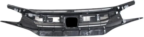 Miniatura 4 de Rejilla delantera de malla negra mate para defensa delantera Compatible con Honda Civic 2019 2020 2021