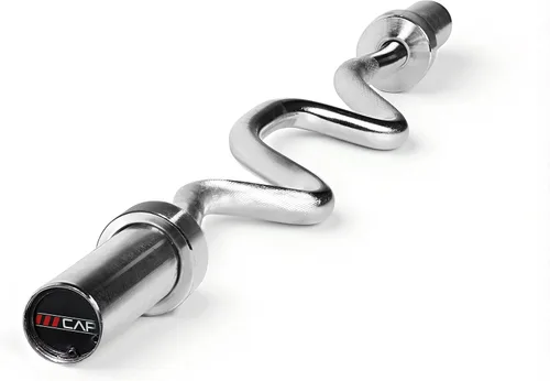 Miniatura 13 de CAP 48" Olympic Super Curl Bar Heavy Duty Solid Steel, 500 lb Capacity