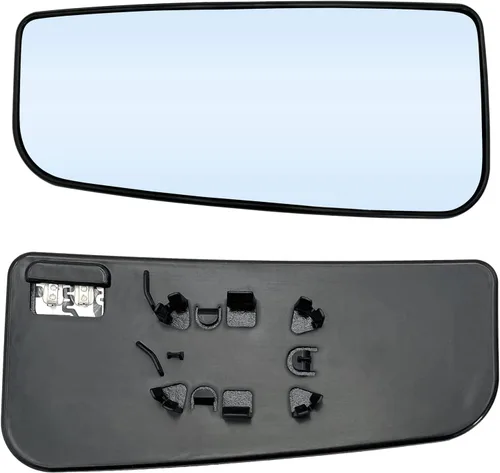 Miniatura 2 de Ford F150 F250 F350 F450 F550 Super Duty - Reemplazo de cristal del espejo inferior con calefacción lateral izquierdo, espejo convexo con soporte